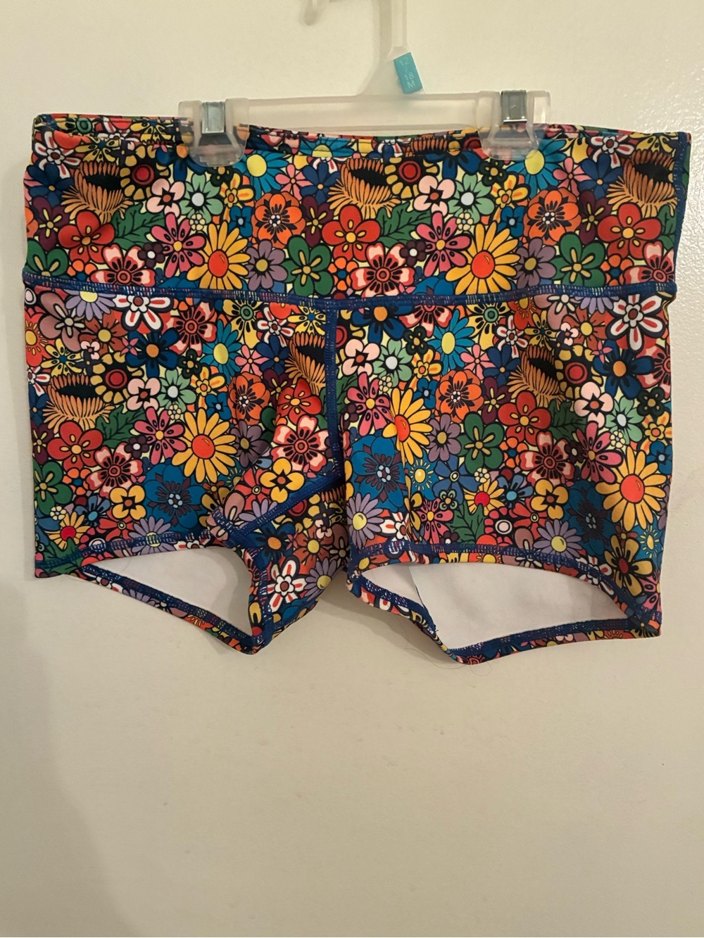 Floral Active Shorts - Multicolor